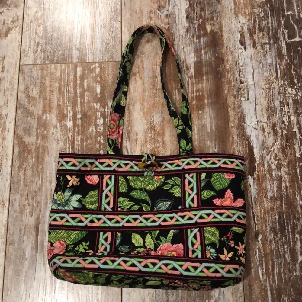 Retired Vera Bradley Botanica Small Tote
